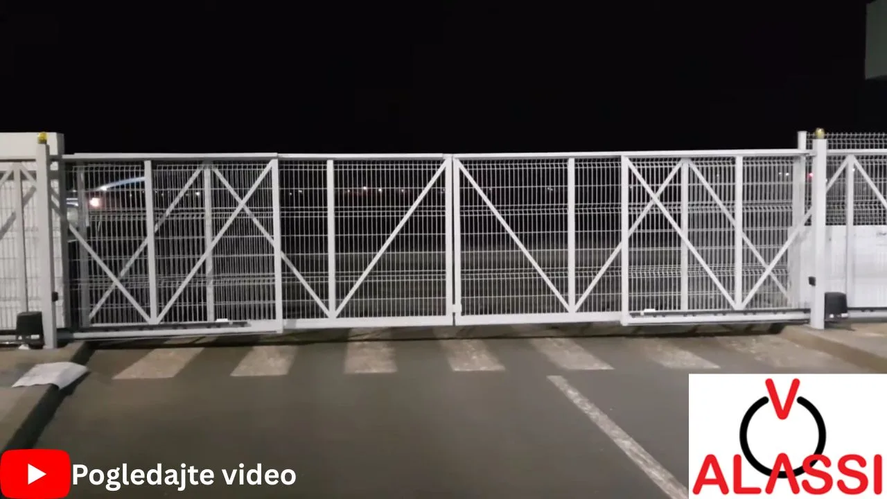 CAIS teleskopska samonosiva kapija dvokrilna