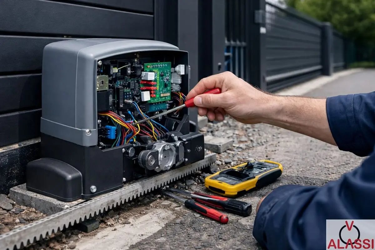 Servis motora za kliznu kapiju Beograd — elektronika i podešavanje